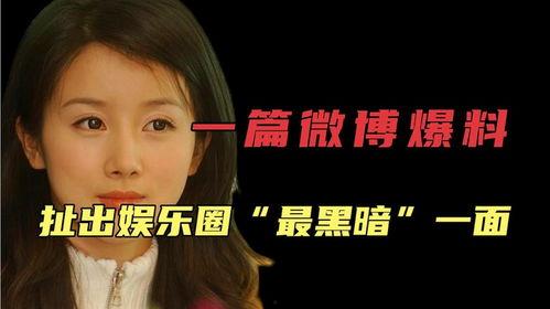 黑暗爆料娱乐圈,揭秘明星背后的真相与秘密